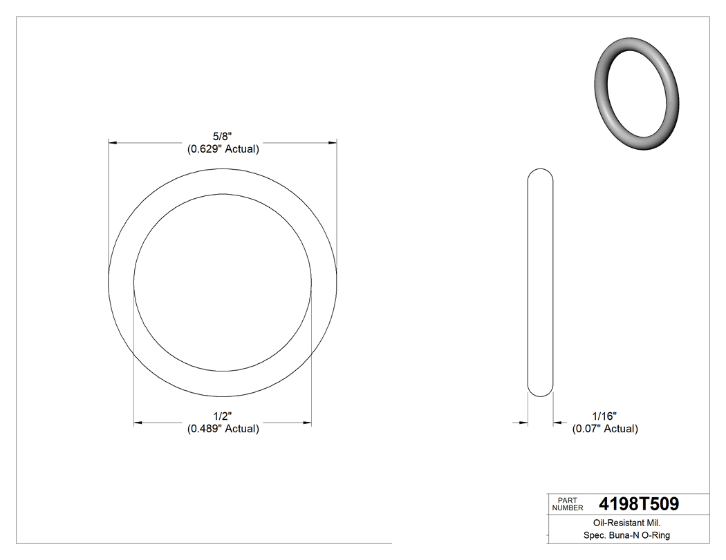 Technical drawing - 4198T509